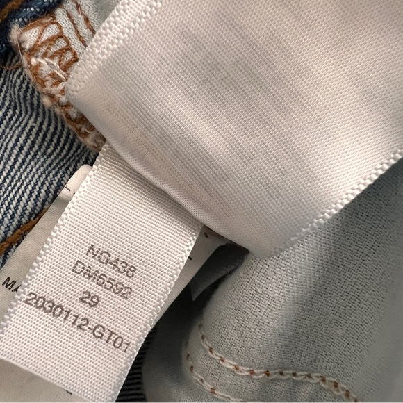 Madewell Momjean Short in Streamside Wash 29 DM6592 - Picture 6 of 10